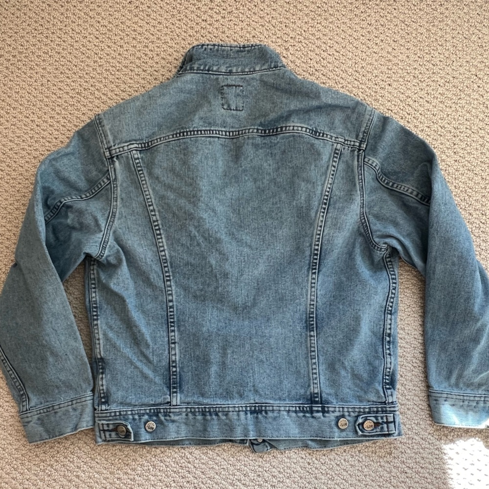 Vintage Lee Jean jacket, denim Trucker size M - Picture 4 of 5